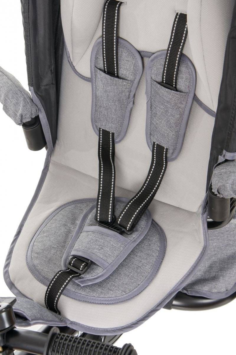 Tobi Velar triciclo + pellicola antipioggia - grigio