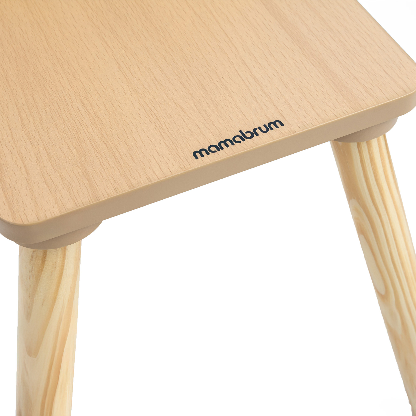 Tavolo in legno con contenitore e 2 sedie Set per bambini - Coniglio carino