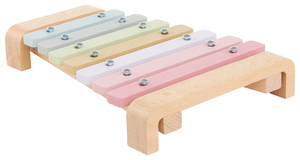 Dulcimer in legno - xilofono per bambini, colori dell'arcobaleno