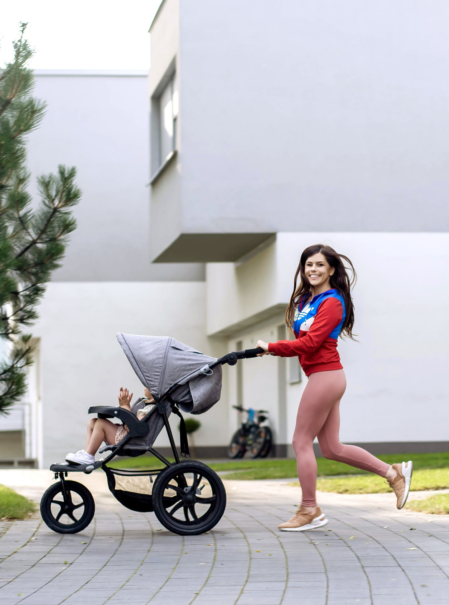 Carrozzina da jogging + carrozzina 0m+ Moby-System MOUNTAIN