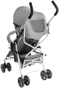 Carrozzina leggera, Moby-System Barton colore: grigio
