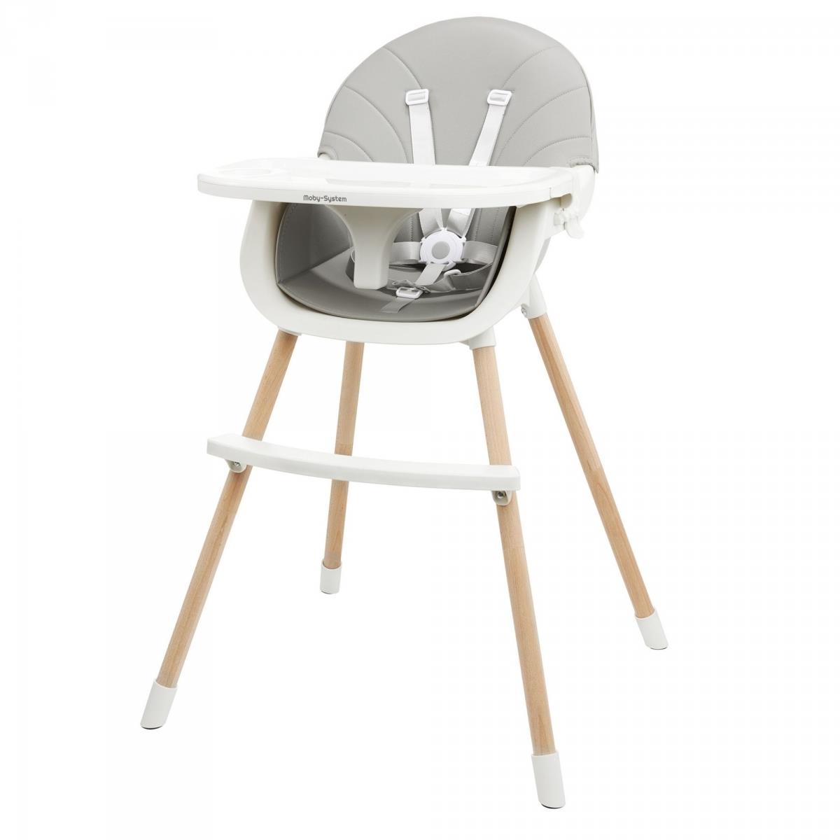 AMELIA sedia per allattamento 3in1 Moby-System, grigio