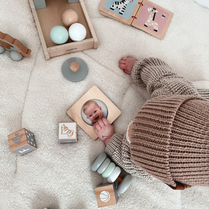 Scatola didattica Montessori per bambini - 6 giocattoli