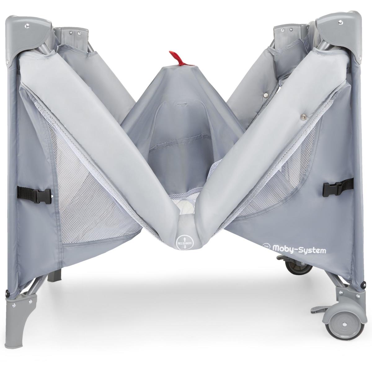 Lettino da trasporto 3 in 1 con fasciatoio, materassino e borsa da trasporto