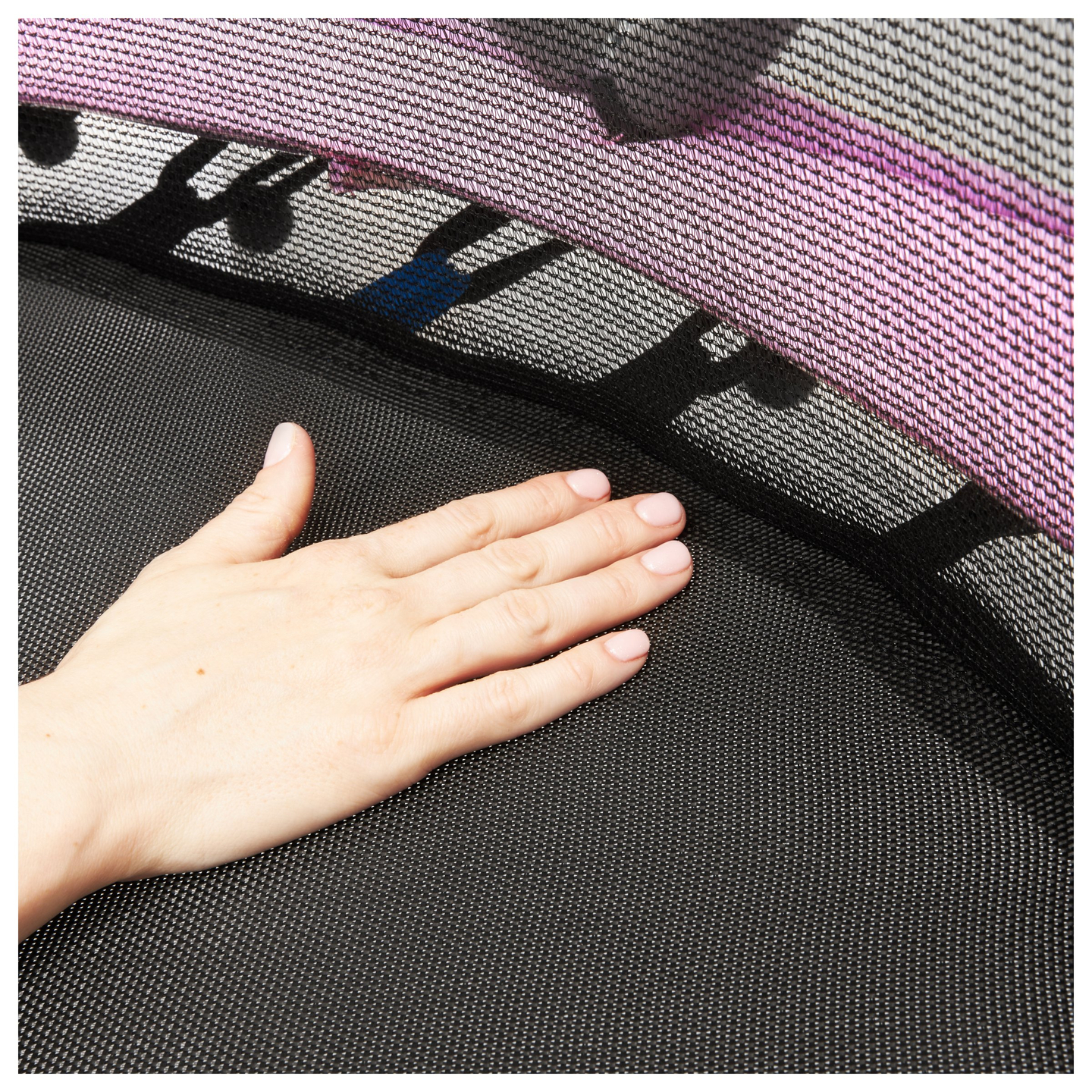 trampolino da 167 cm con rete di sicurezza - per bambini 3-8 anni - casa e giardino