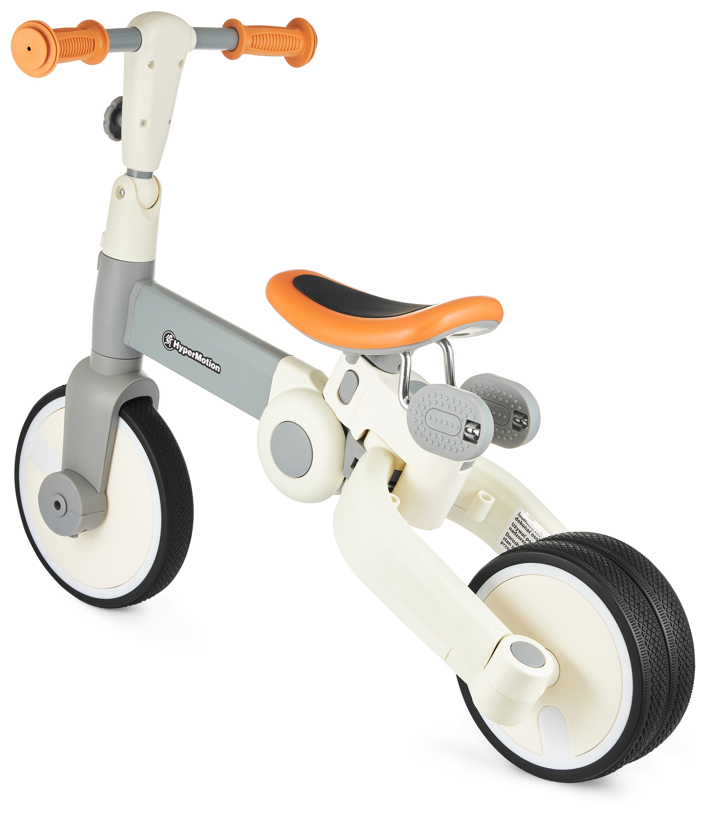 Triciclo per bambini, bici da fondo, passeggino - 5 in 1 di HyperMotion