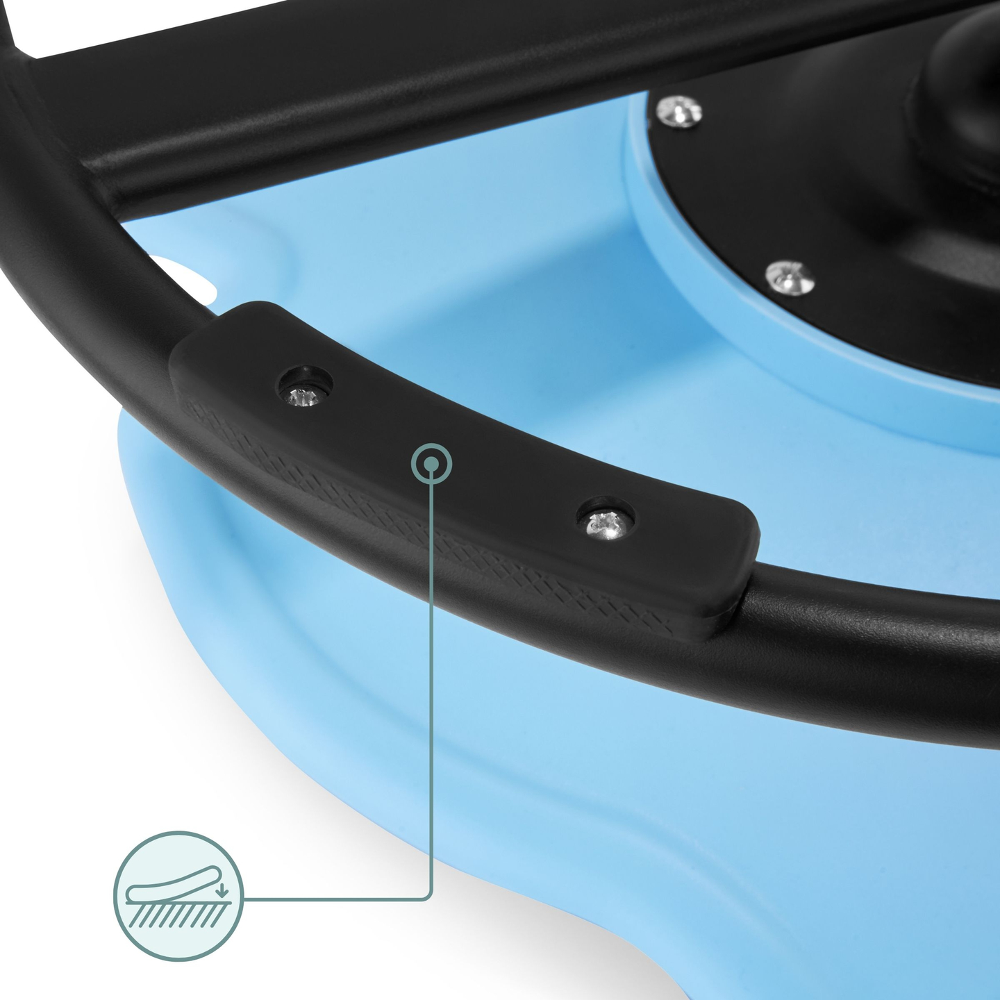 Mini giostra per bambini Pesce - blu