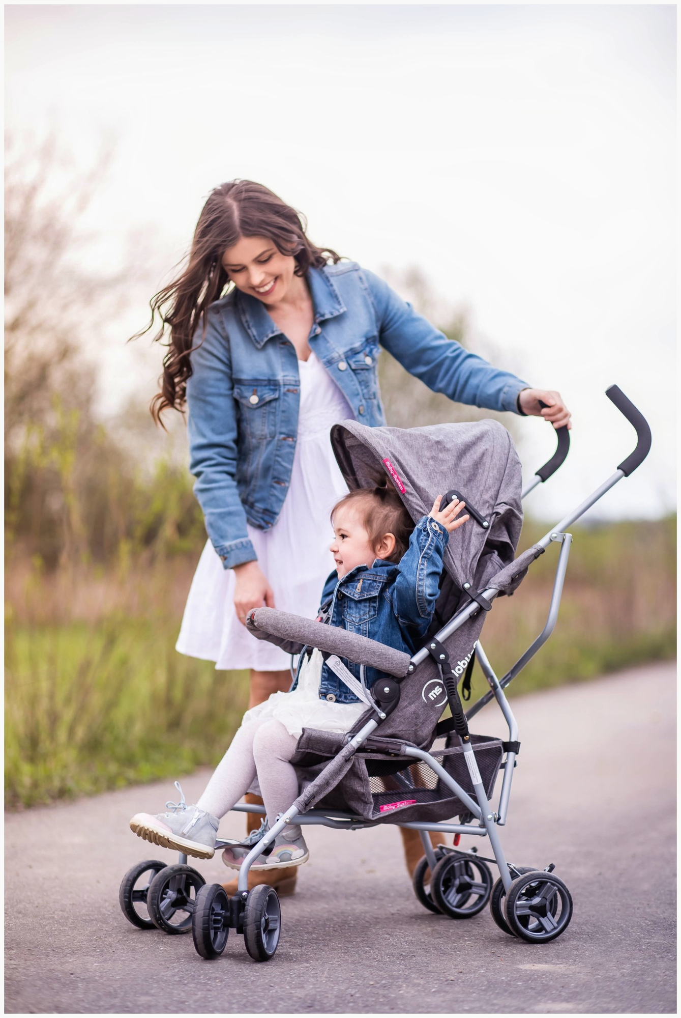 Carrozzina leggera, Moby-System Barton colore: grigio