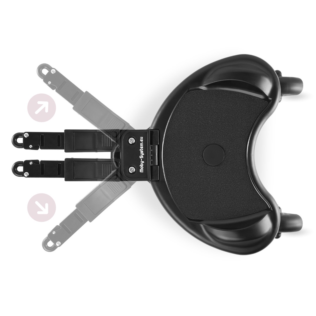 MR BUGGY carrozzina allungabile con sedile - ruote a LED