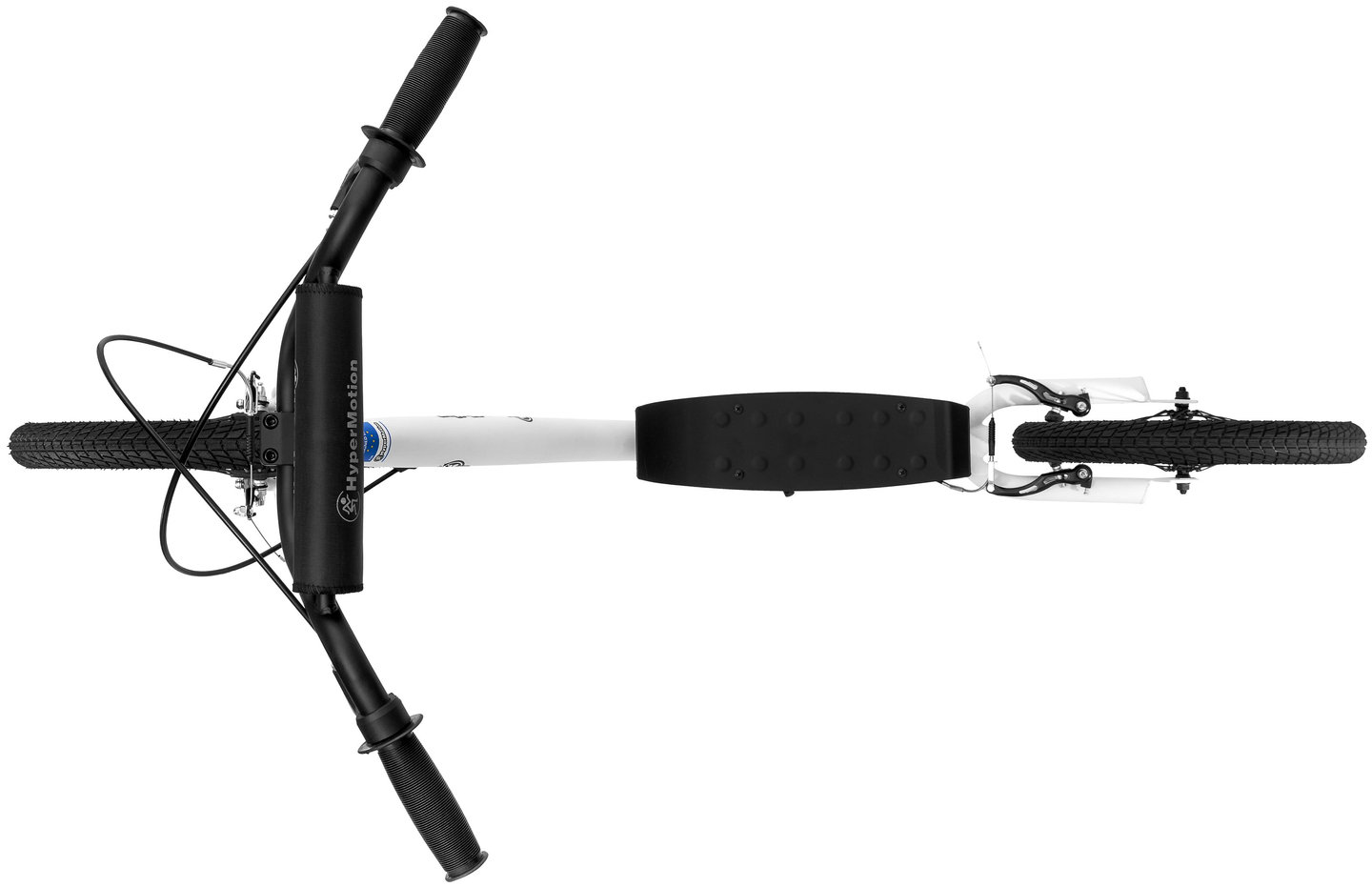 Monopattino da città HyperMotion RIVA con ruote gonfiabili da 50 cm e 40 cm