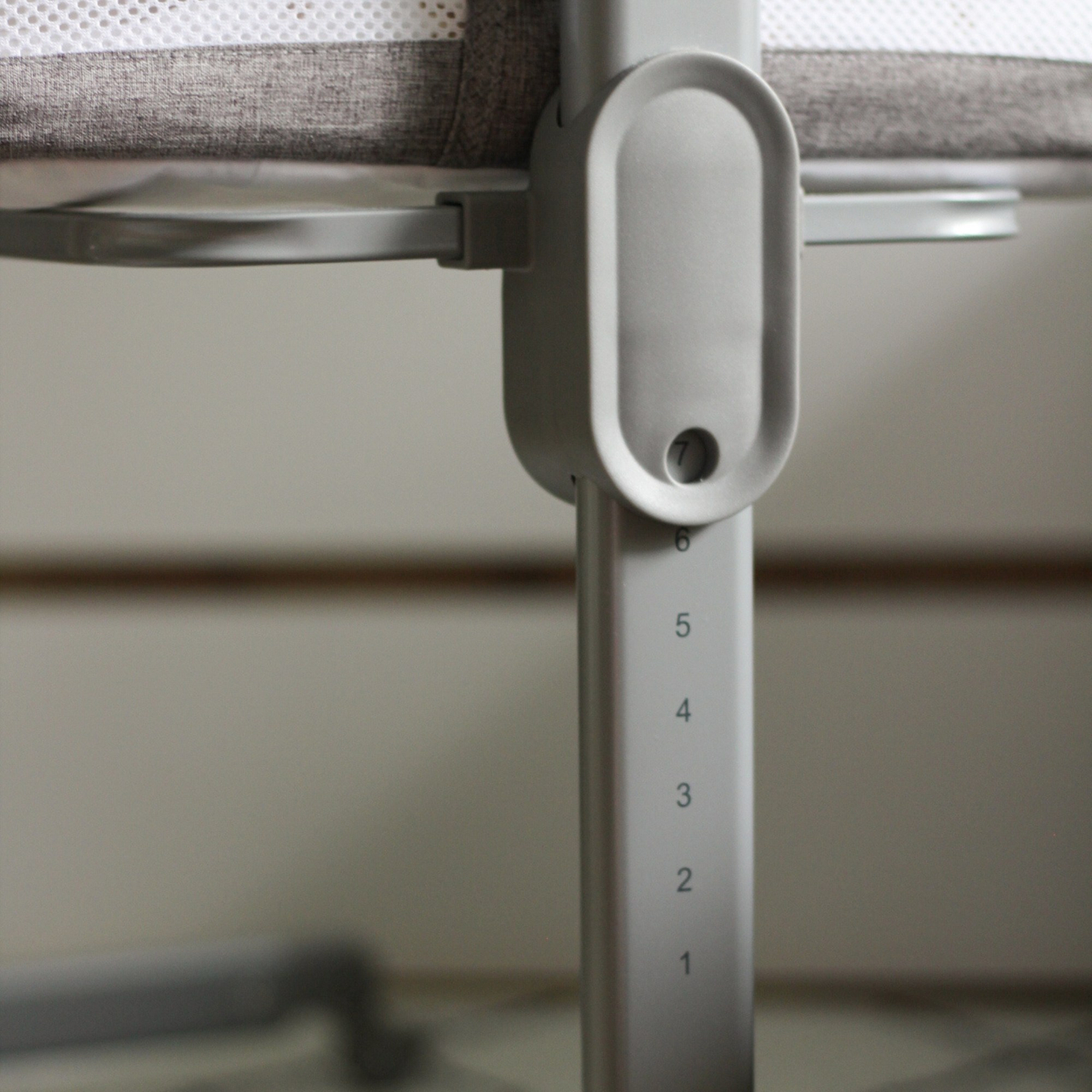 Culla allungabile Moby-Sistema LUNA 3in1 - grigio