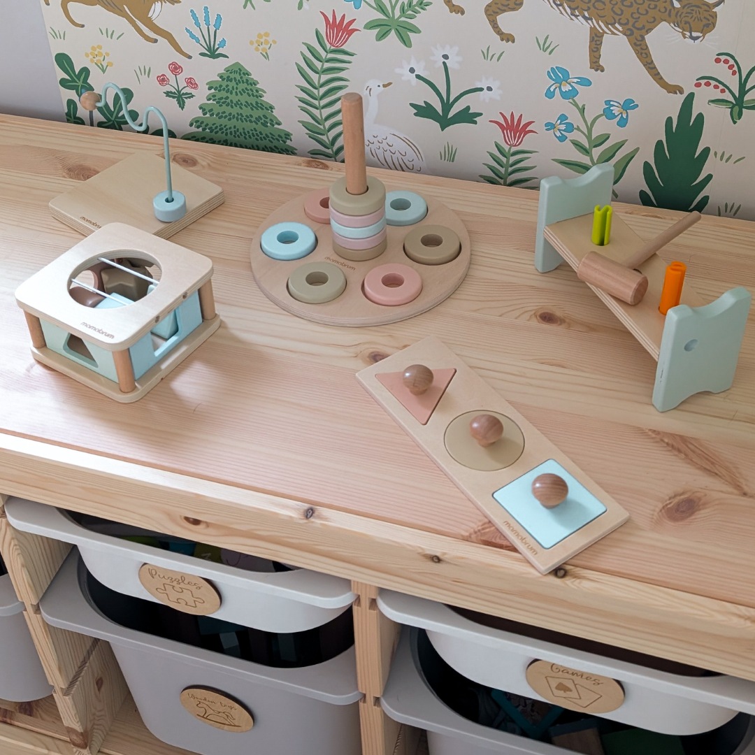 Set di giocattoli Montessori per bambini di 13-18 mesi