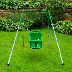 Altalena per neonati e bambini piccoli con cintura di sicurezza