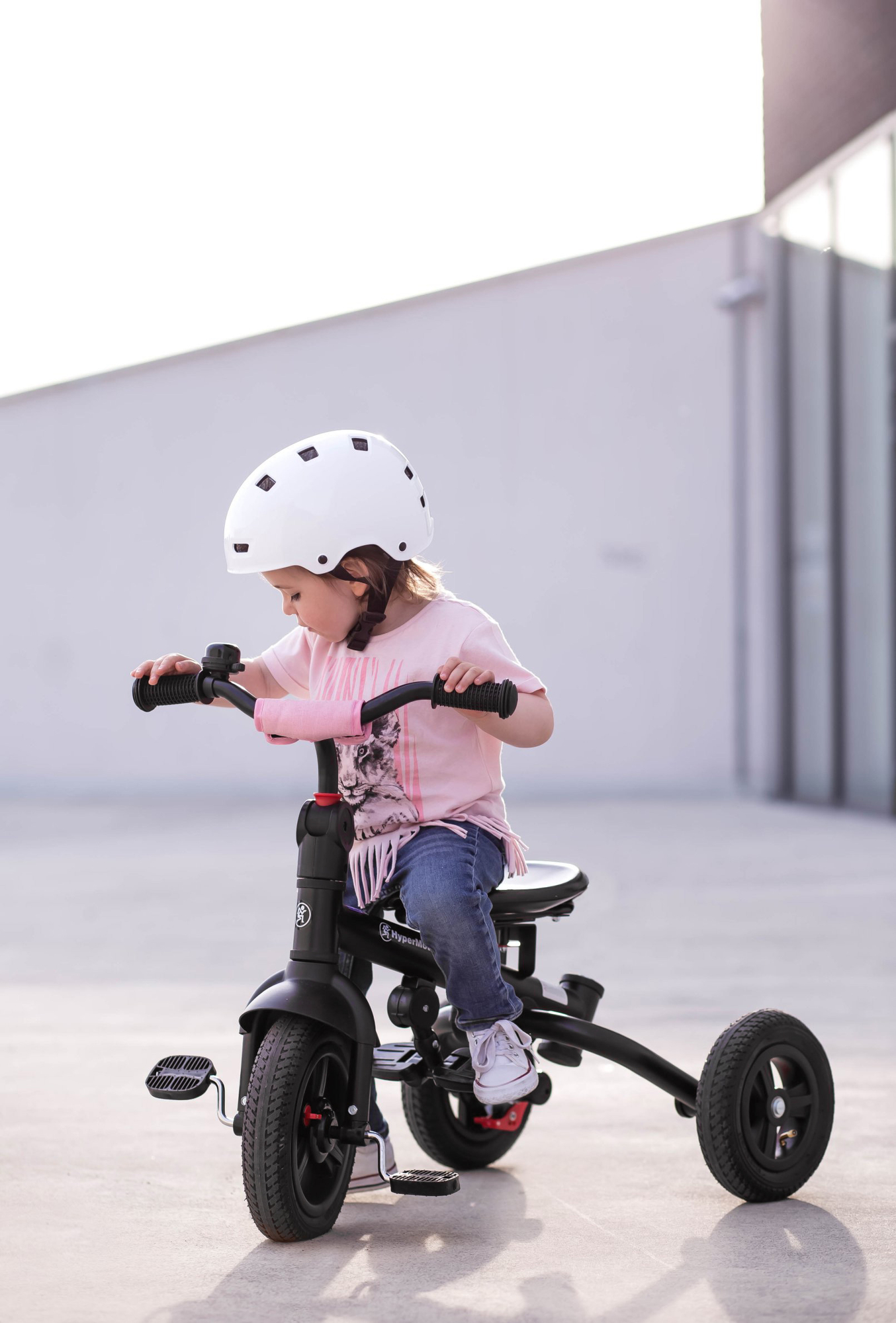 Tobi Velar triciclo + pellicola antipioggia - rosa