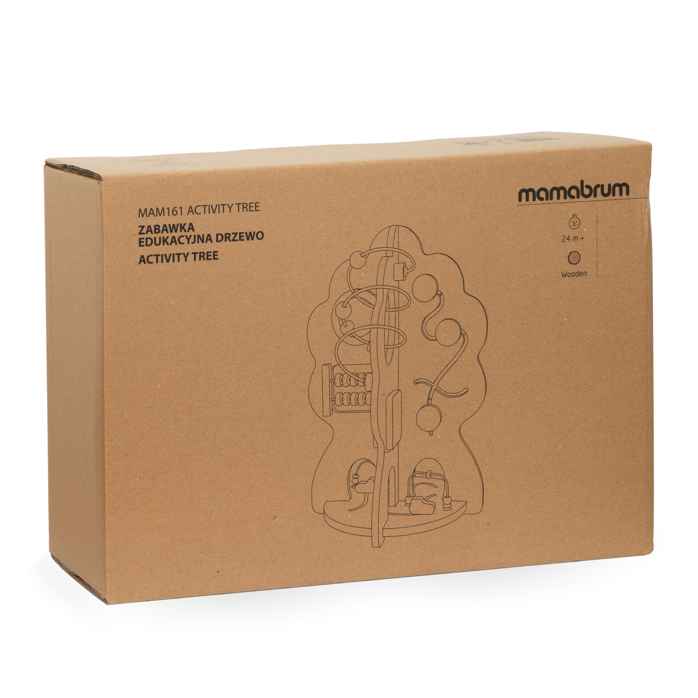 Giocattolo educativo in legno 10 in 1 - albero multifunzionale