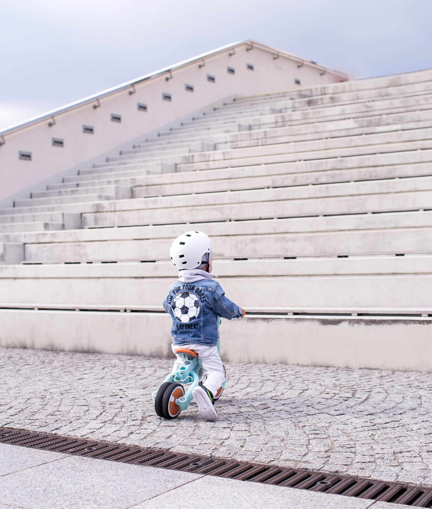 Triciclo per bambini, bici da fondo, passeggino - 5 in 1 di HyperMotion