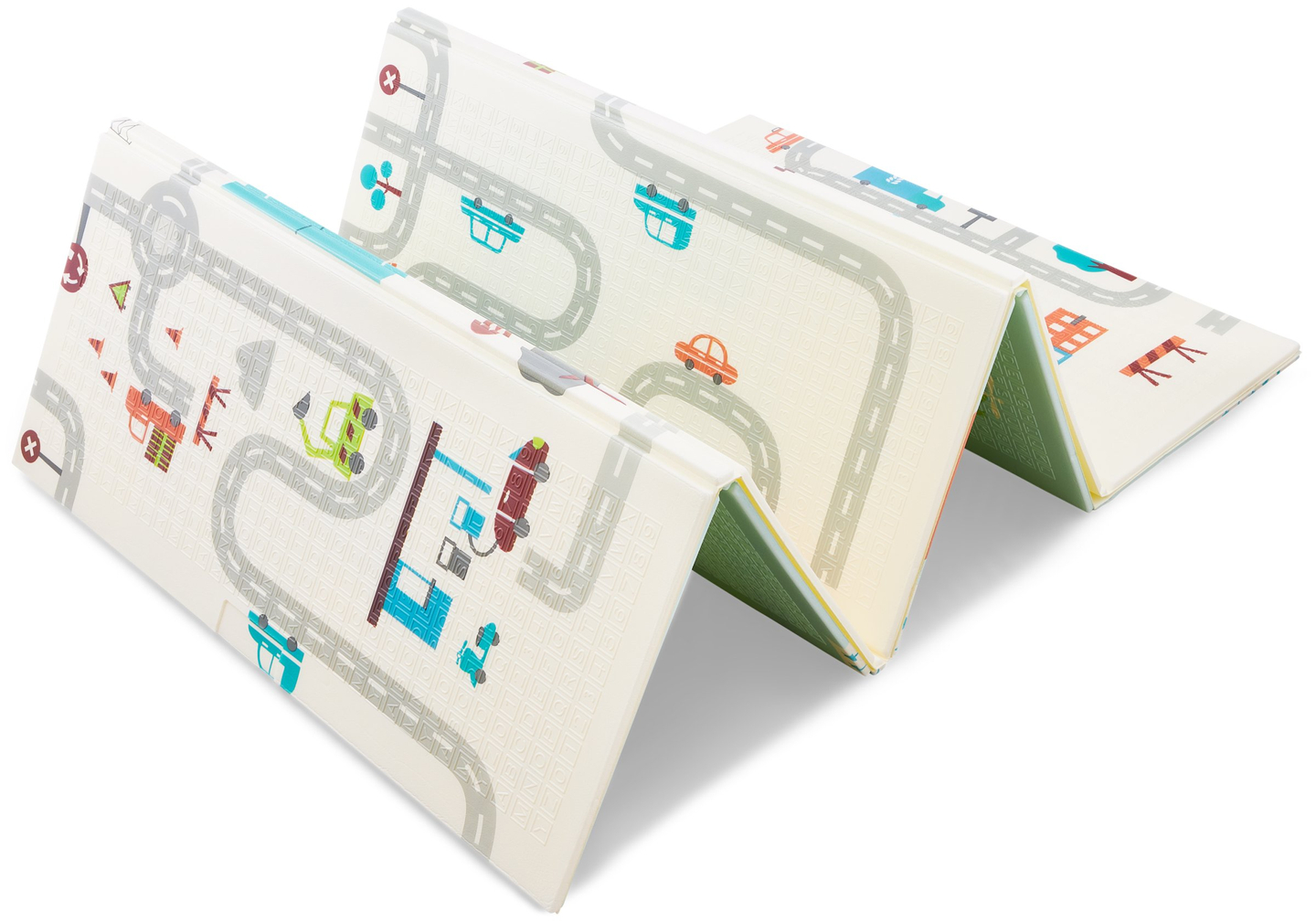 Tappetino in schiuma bifacciale XXL - pieghevole 1 CM (montagna e strada)