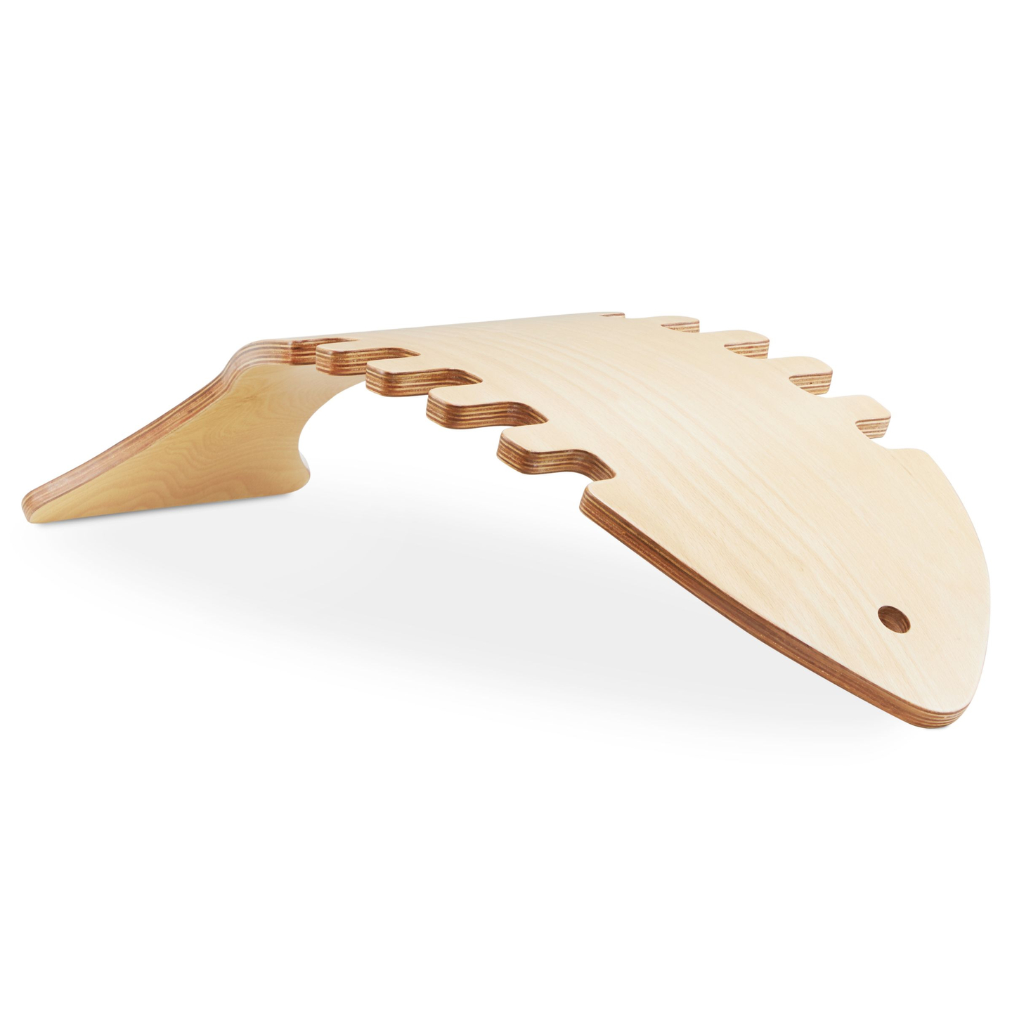 Tavola d'equilibrio in legno a forma di pesce - balance rocker