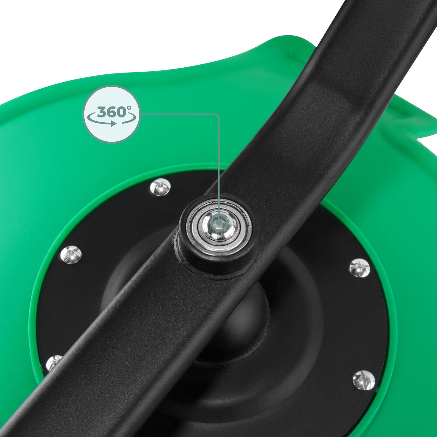 Mini giostra per bambini Pesce - colore verde