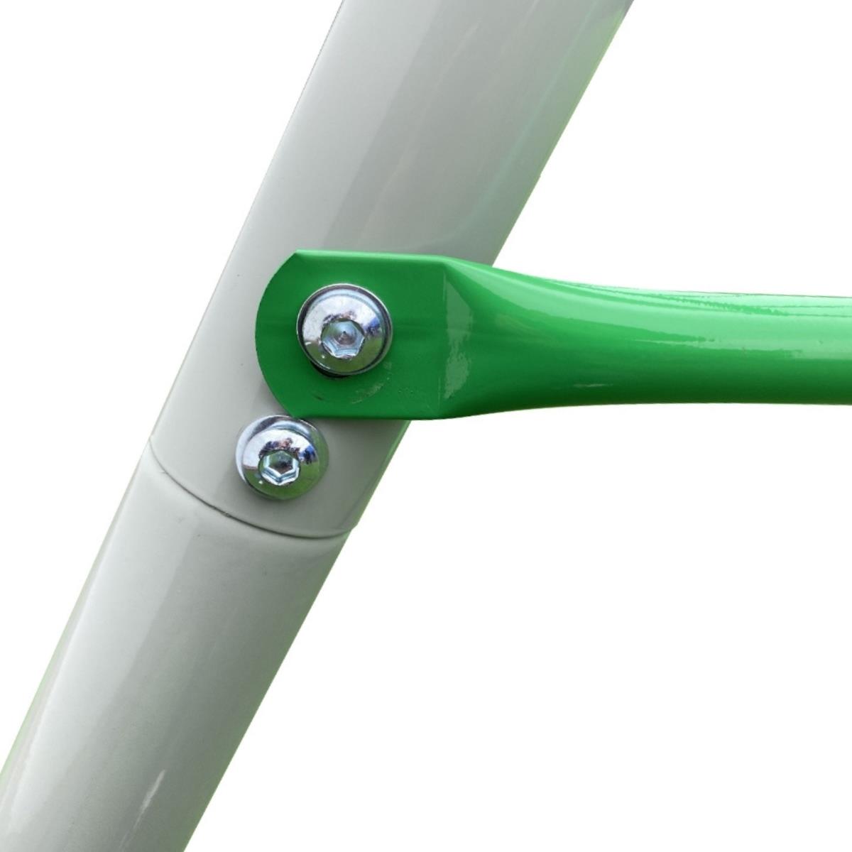 Parco giochi da giardino XL per bambini con altalena a nido di cicogna, scala e rete da arrampicata