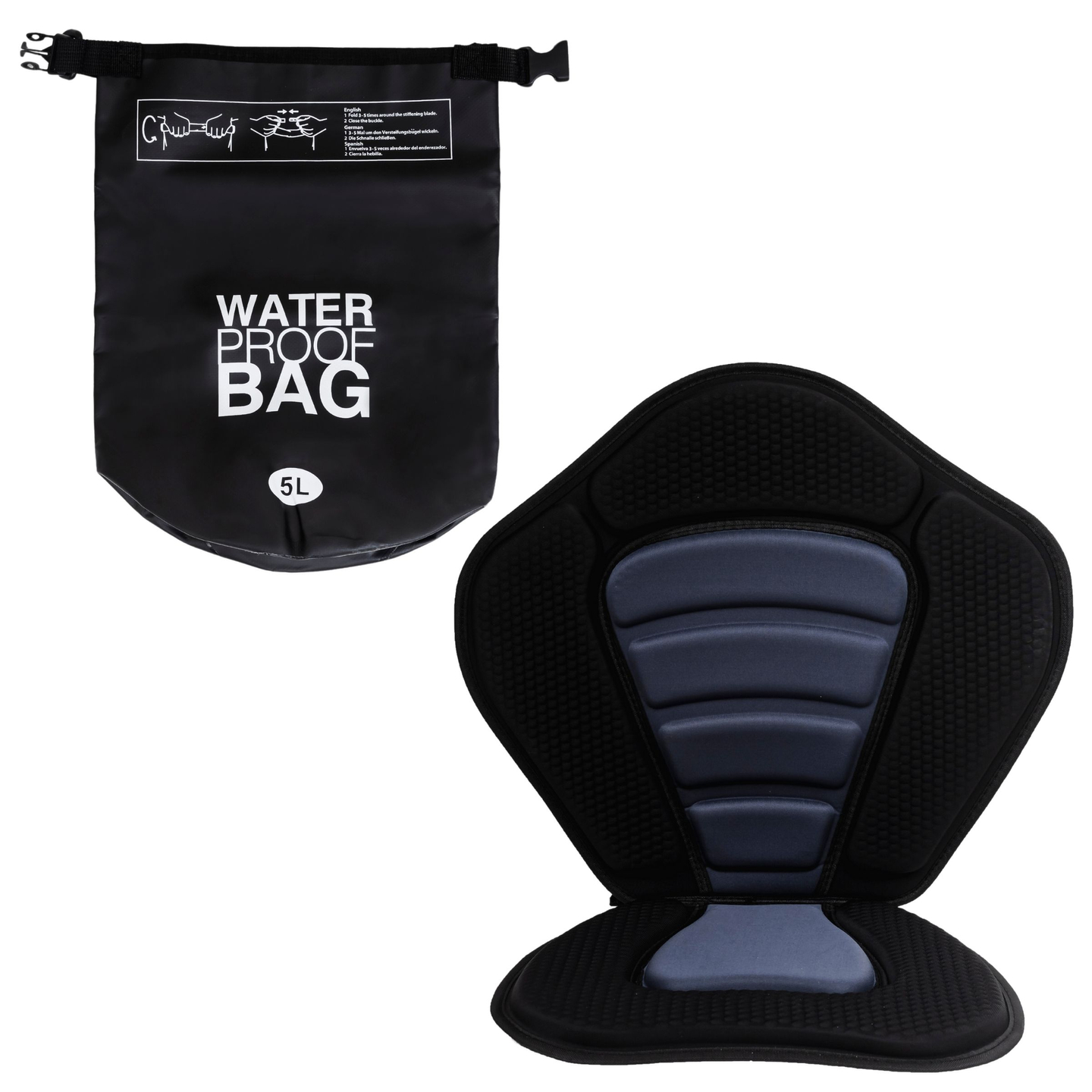 Tavola SUP gonfiabile Stand Up Paddle 320 cm con pagaia e sedile - HyperMotion WAVE BOOST 320