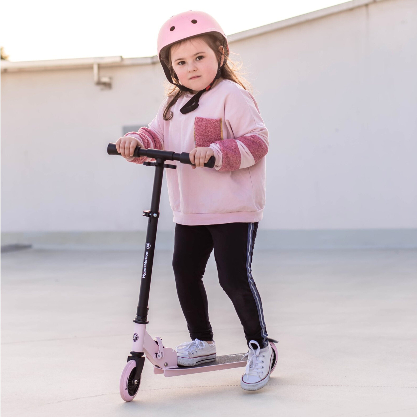Monopattino a due ruote WILLY 3-8 anni da HyperMotion - rosa