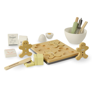 Set di pan di zenzero in legno