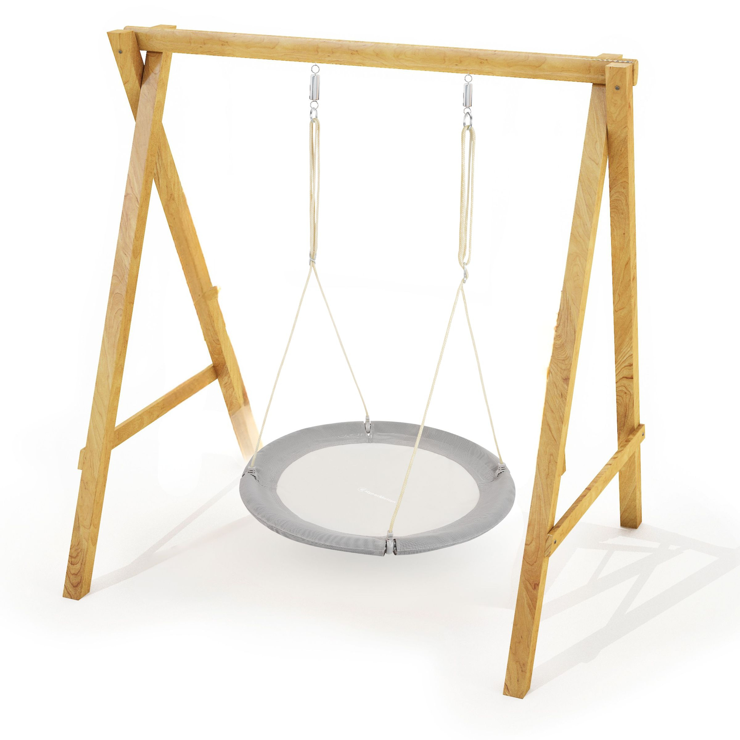 Altalena a nido di cicogna HyperMotion - diametro 100 cm, colore grigio