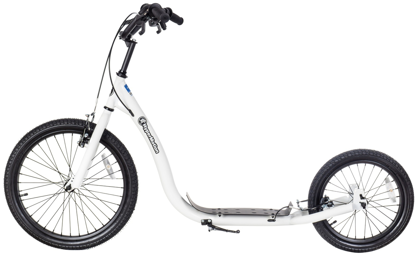 Monopattino da città HyperMotion RIVA con ruote gonfiabili da 50 cm e 40 cm