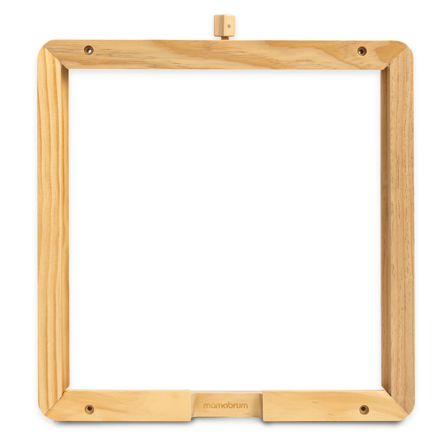 Cornice da parete in legno - per il montaggio delle lavagne didattiche Mamabrum