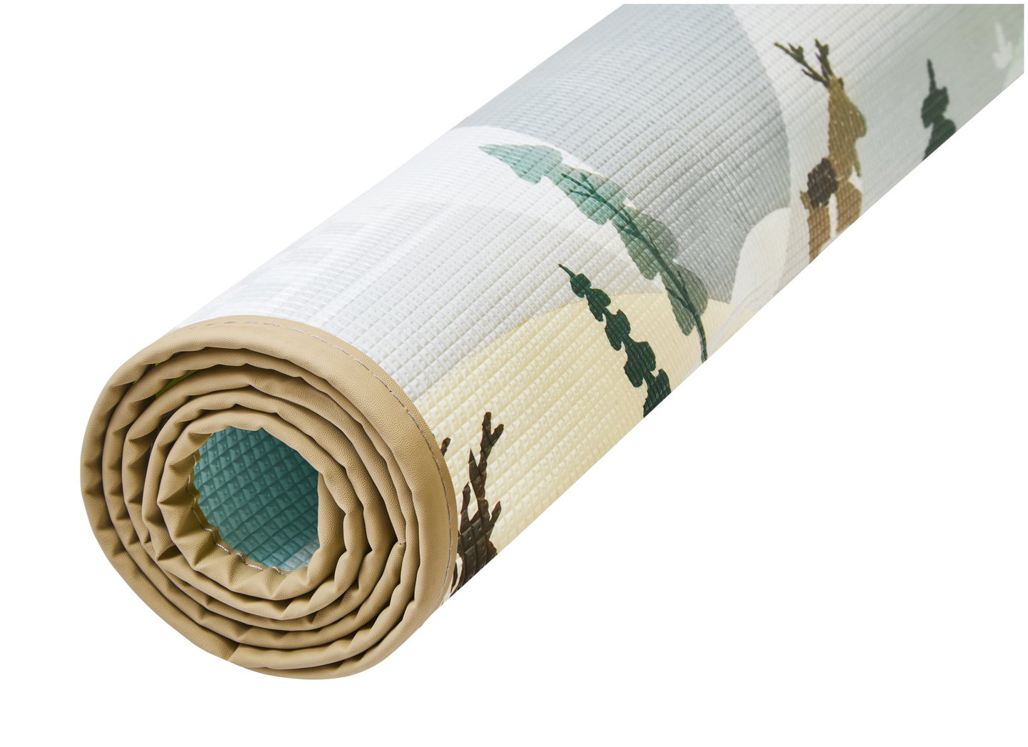 Tappetino bifacciale in schiuma - paese delle fate / città d'inverno