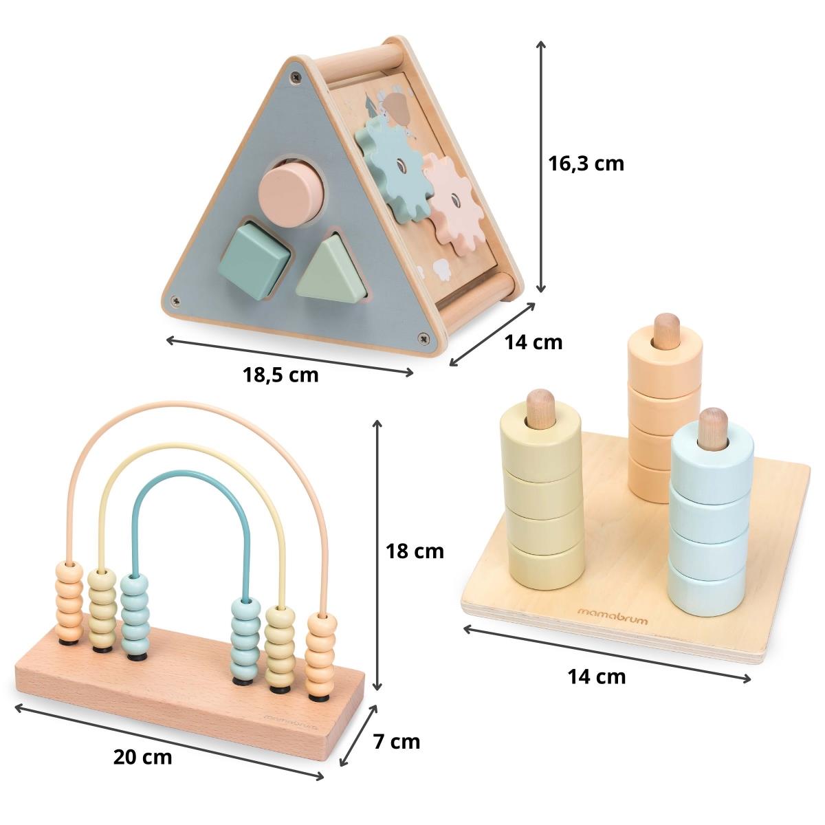 Set di giocattoli Montessori per bambini di 2-3 anni
