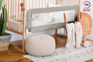 Barriera di sicurezza per il letto - Binario per il letto - Grigio