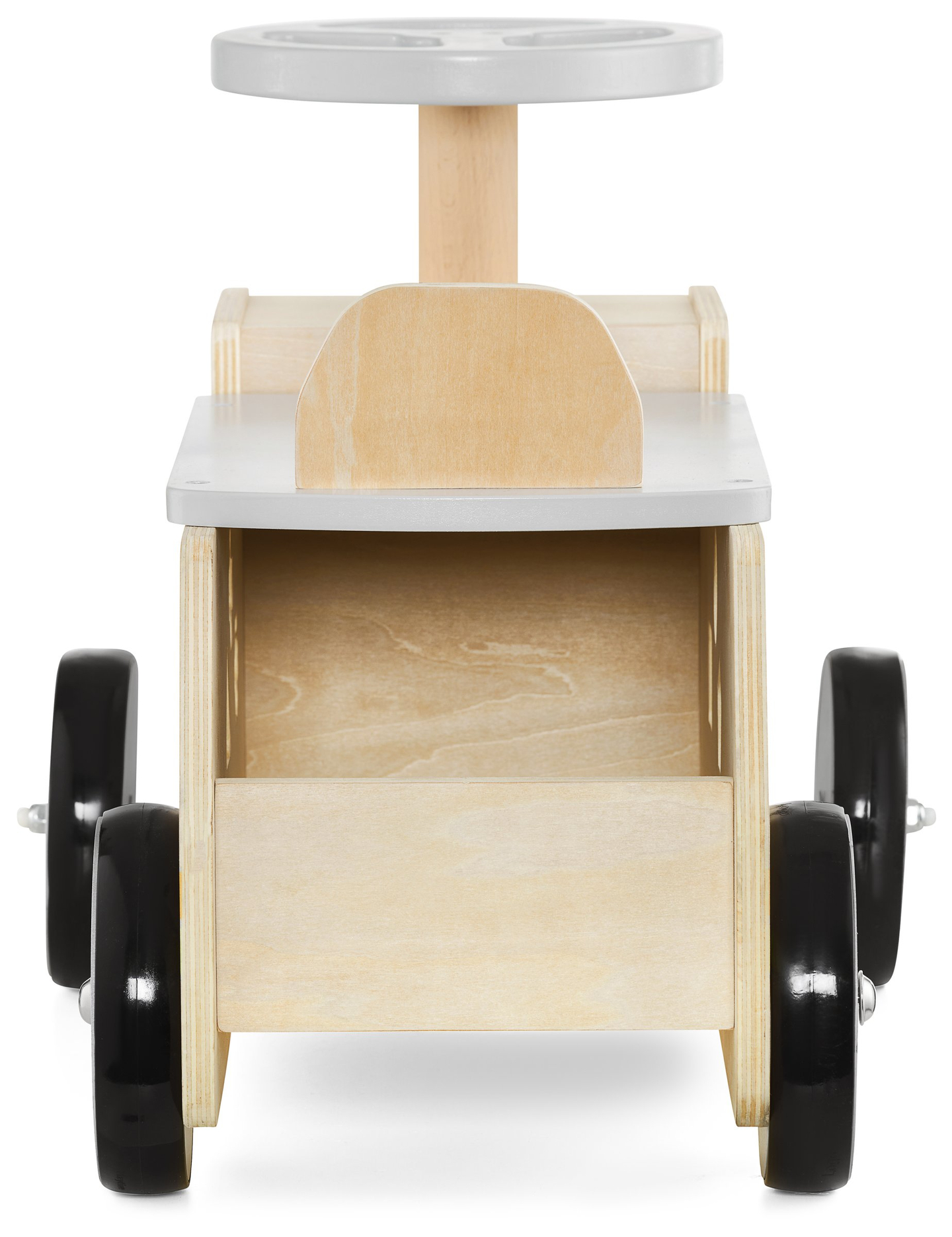 Bicicletta di legno, auto, auto con blocchi