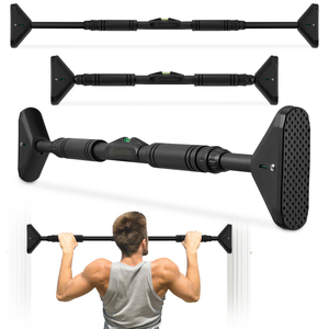 Barra per trazioni regolabile HyperMotion 70–100 cm, 200 kg, nera