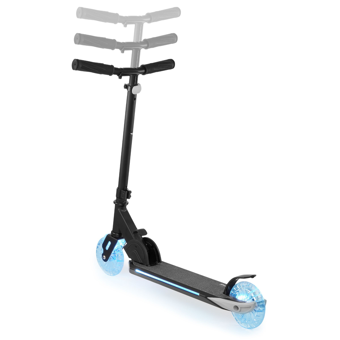 Scooter a due ruote con luce pieghevole a LED - HyperMotion Ice Flash