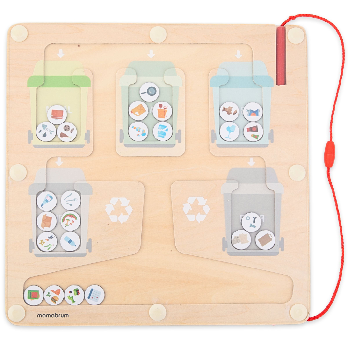 Puzzle magnetico Riciclaggio