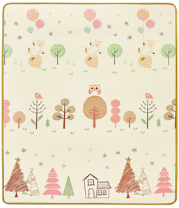 Tappeto biadesivo XXL - rotolo 2 CM (foresta e zigzag)