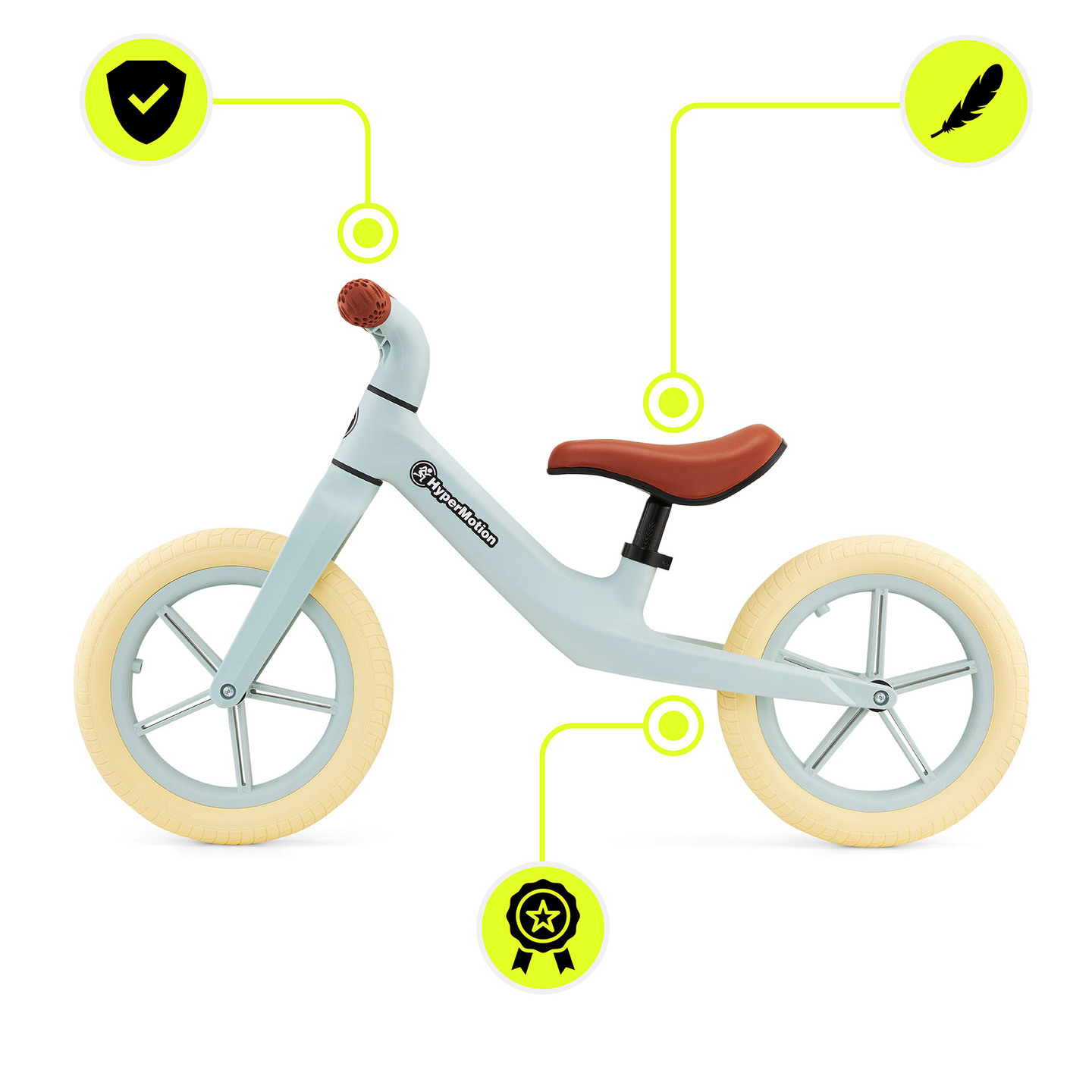 Bicicletta da fondo per bambini HyperMotion Marcelo - nuova di zecca
