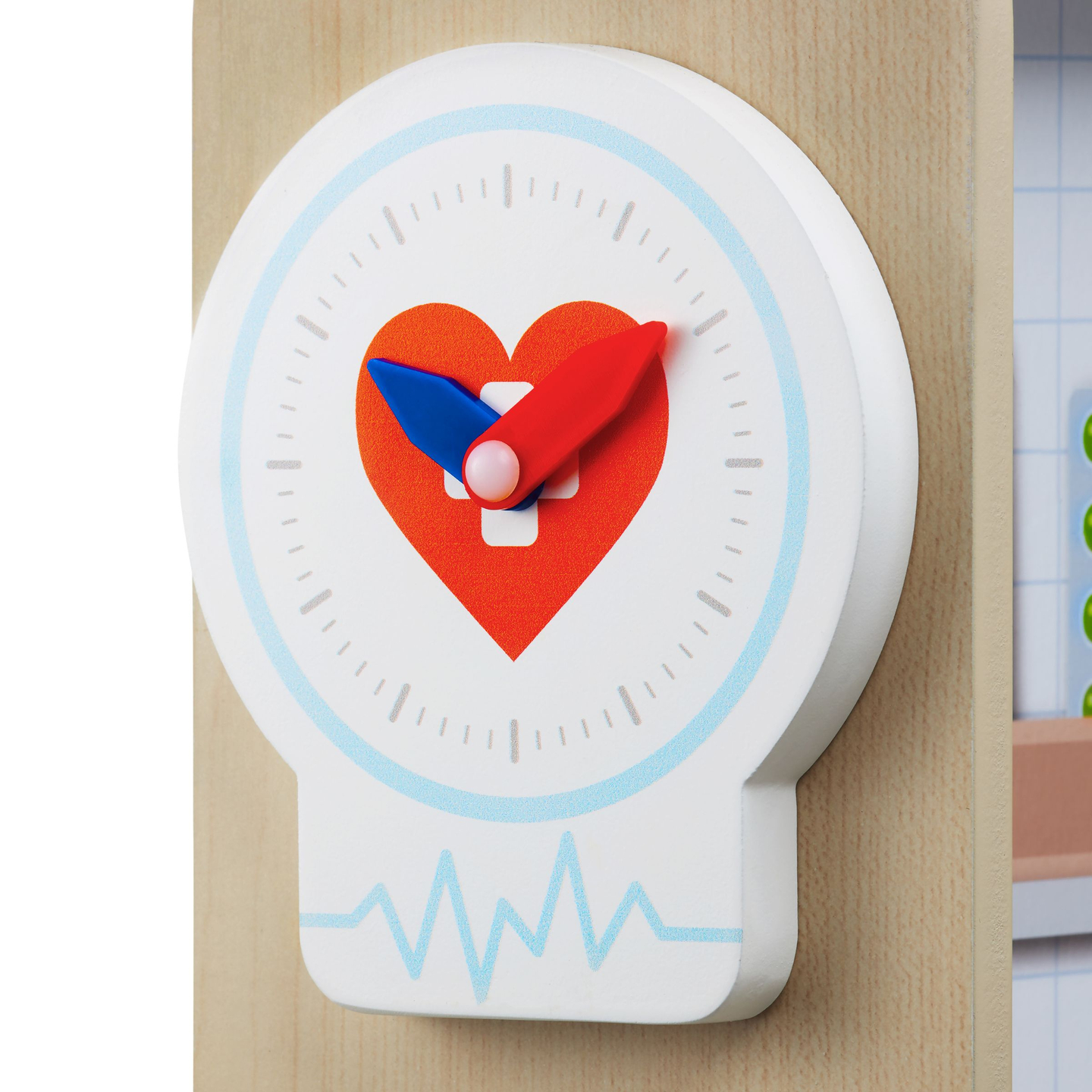 Ambulatorio medico in legno XXL - Set medico con accessori