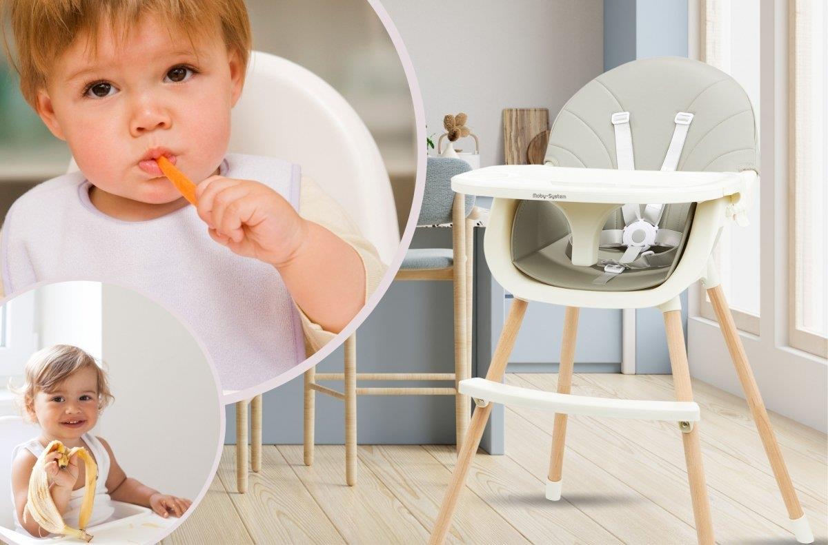 AMELIA sedia per allattamento 3in1 Moby-System, grigio