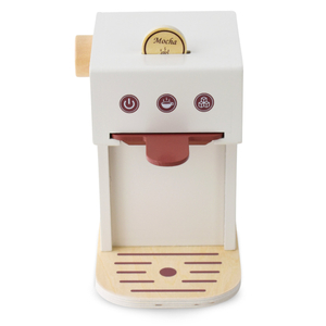 Macchina da caffè a capsule in legno - caffetteria con accessori