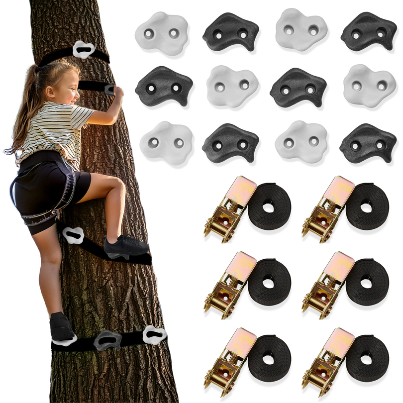 Kit di arrampicata sugli alberi HyperMotion - 18 articoli