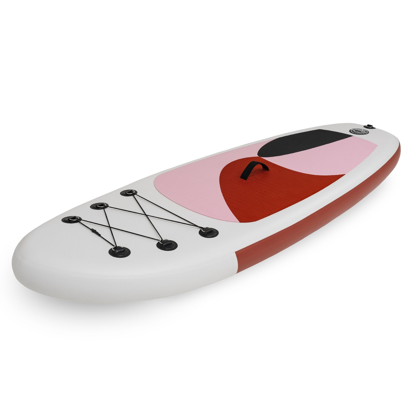 Tavola SUP gonfiabile per bambini Stand Up Paddle 215 cm con pagaia - HyperMotion WAVE BOOST PINK 215