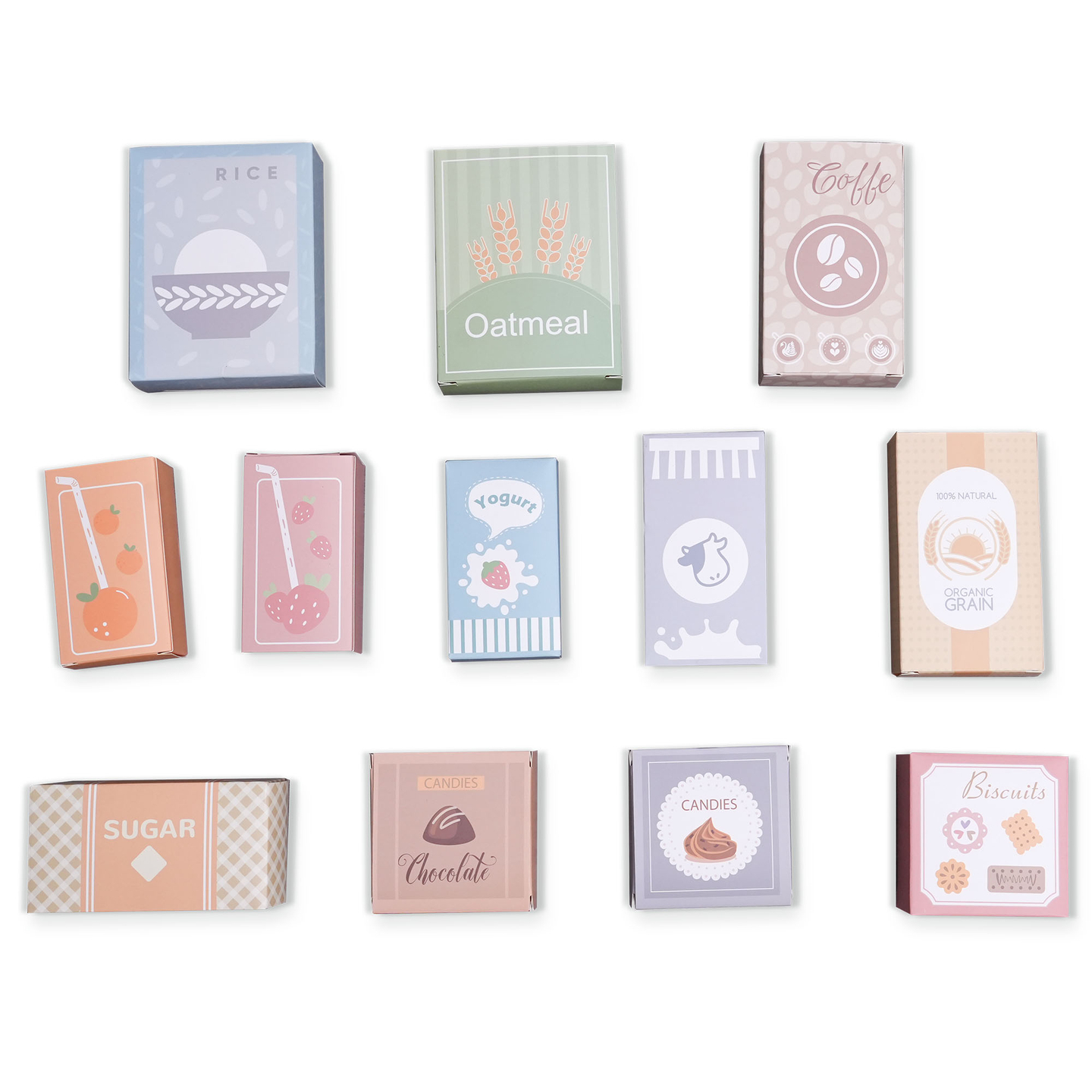 Grande negozio in legno XXXL per bambini con bar fast food - Corner shop + Macchina del caffè + Forno + Frigorifero - 106 ac.