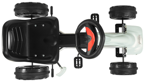 CHESTER go-kart a pedali - cavalcabile per bambini 3-6 anni - grigio