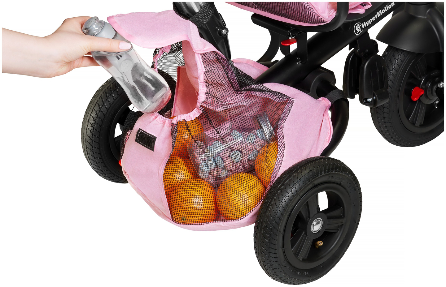 Tobi Velar triciclo + pellicola antipioggia - rosa