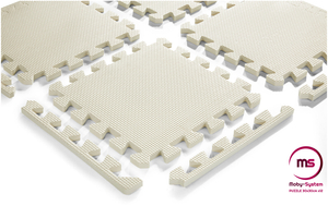 Puzzle in schiuma 12 pezzi. - tappetino didattico in schiuma 120 x 90 x 1.2cm con bordi - grigio