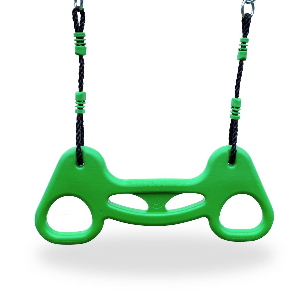 Parco giochi XXL per bambini in giardino con altalena, trapezio ginnico e scivolo