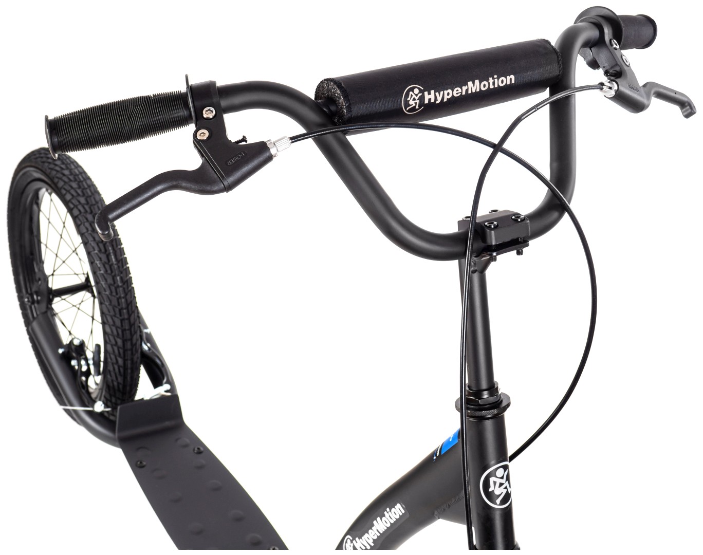 Monopattino da città HyperMotion RIVA con ruote gonfiabili da 50 cm e 40 cm